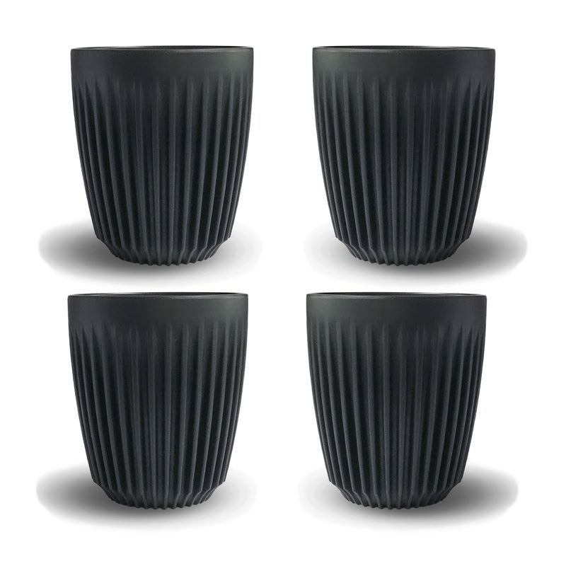 Mug 8oz Charcoal 4pcs - Huskee