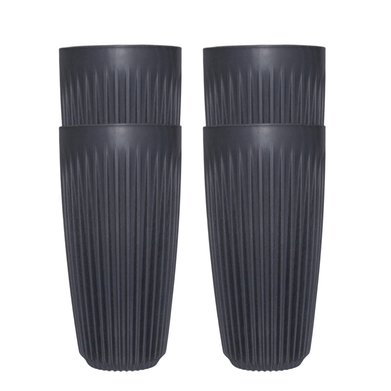 Mug 16oz Charcoal 4pcs - Huskee