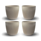 Mug 6oz Natural 4pcs - Huskee