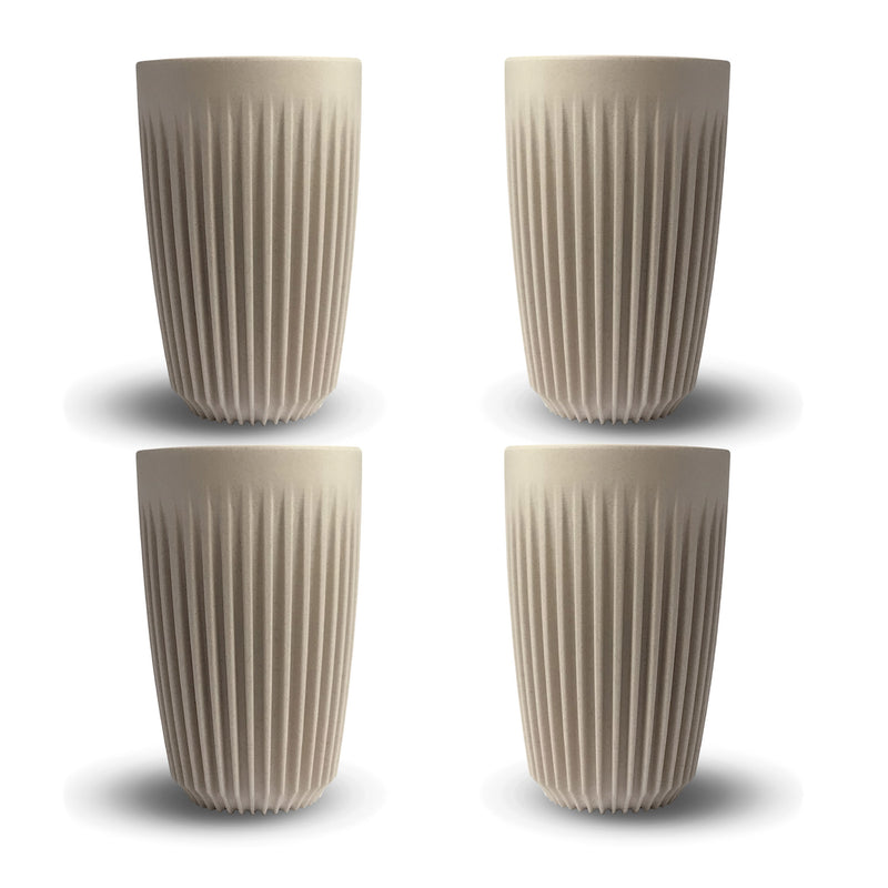 Mug 12oz Natural 4pcs - Huskee