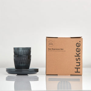 Renew Set Espresso 3oz 2 pack - Huskee