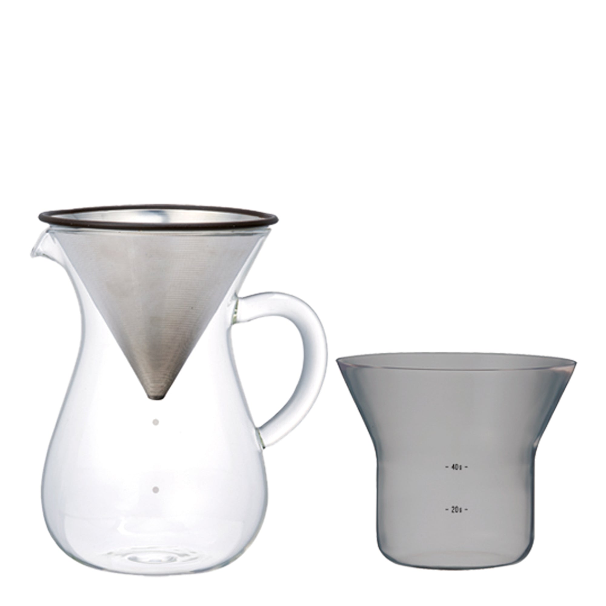 Carafe Pourover w/ SS filter 300ml - Kinto - Espresso Gear