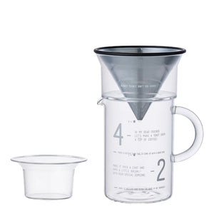 Carafe Pourover LAB  w/ SS filter 600ml - Kinto - Espresso Gear