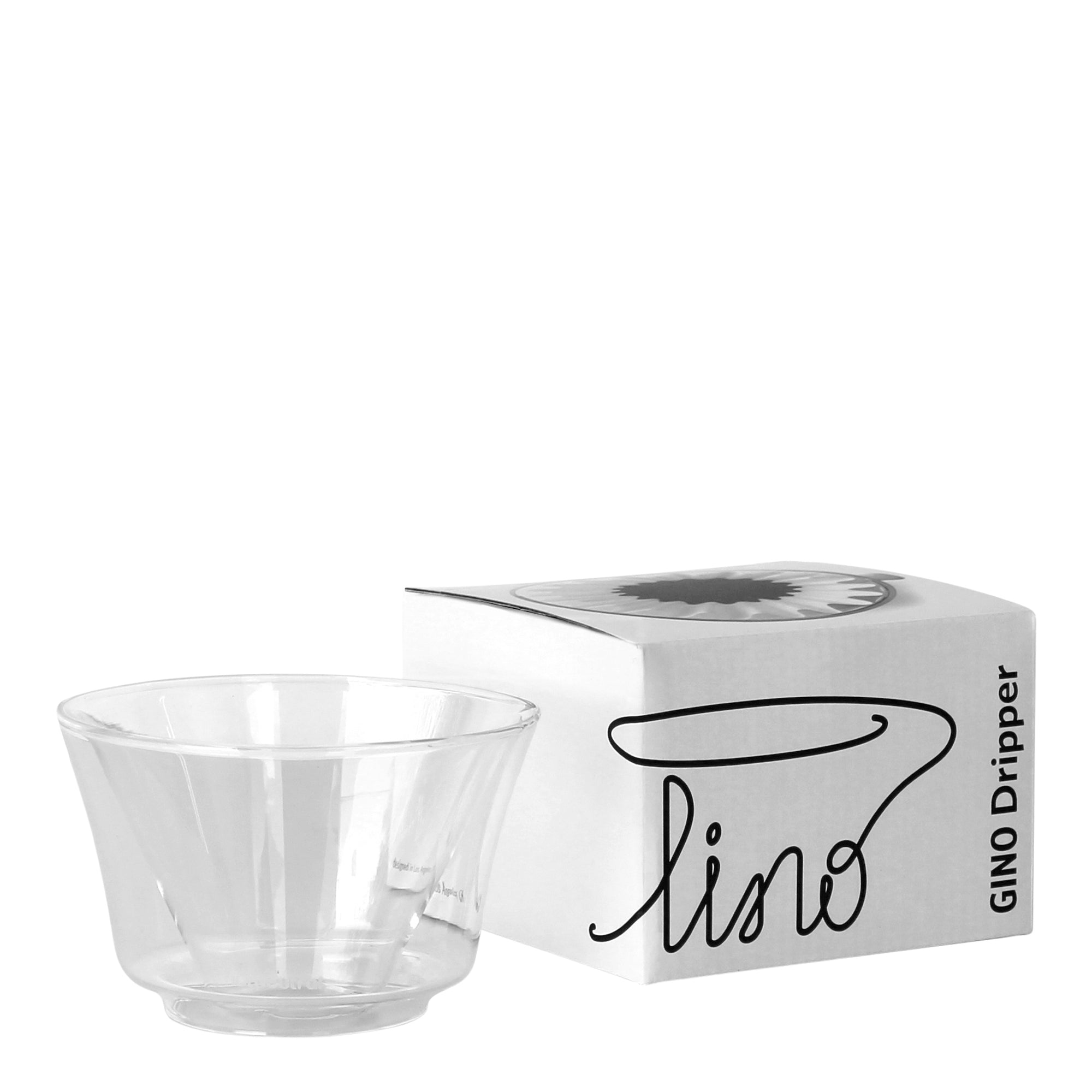 Filter Holder Gino Glass flat dripper - NotNeutral - Espresso Gear