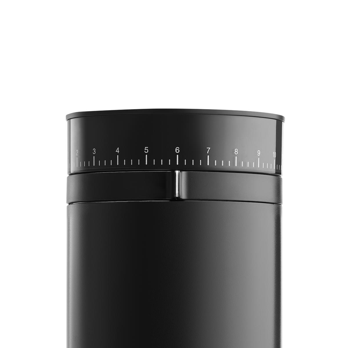 Black electric home coffee grinder Opus by brand Fellow
