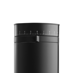 Black electric home coffee grinder Opus by brand Fellow