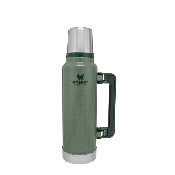 Classic Stanley Vacuum Thermos Bottle Hammertone Green 1.1 Qt/1 Liter  Stainless 400107767354