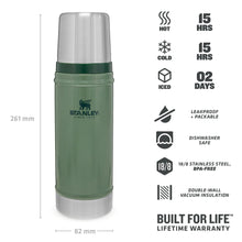 Thermos Hammertone Green 0,47L