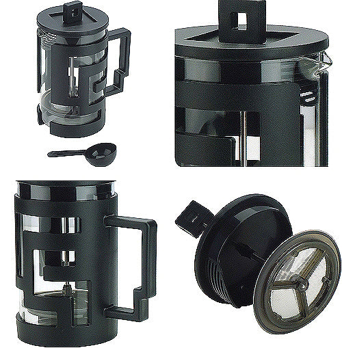 French Press Glass 0.8L  - Tiamo - Espresso Gear