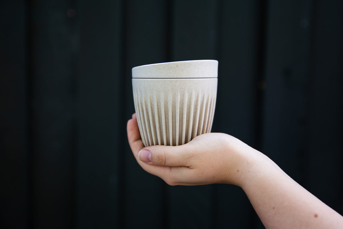 Mug Lids Natural 4pcs - Huskee - Espresso Gear